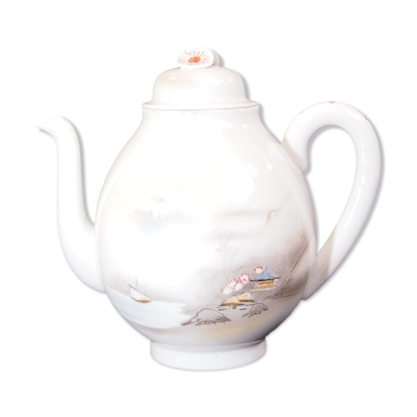 Porcelain teapot