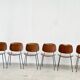 Mid century italian dining chairs 1960s