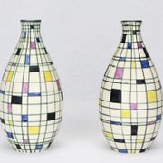 Vases Villeroy et Boch 1950