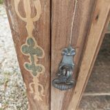 Showcase in solid wood