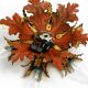 Set of three beautiful 1960s Italian ceiling or wall lamps by Banci Firenze