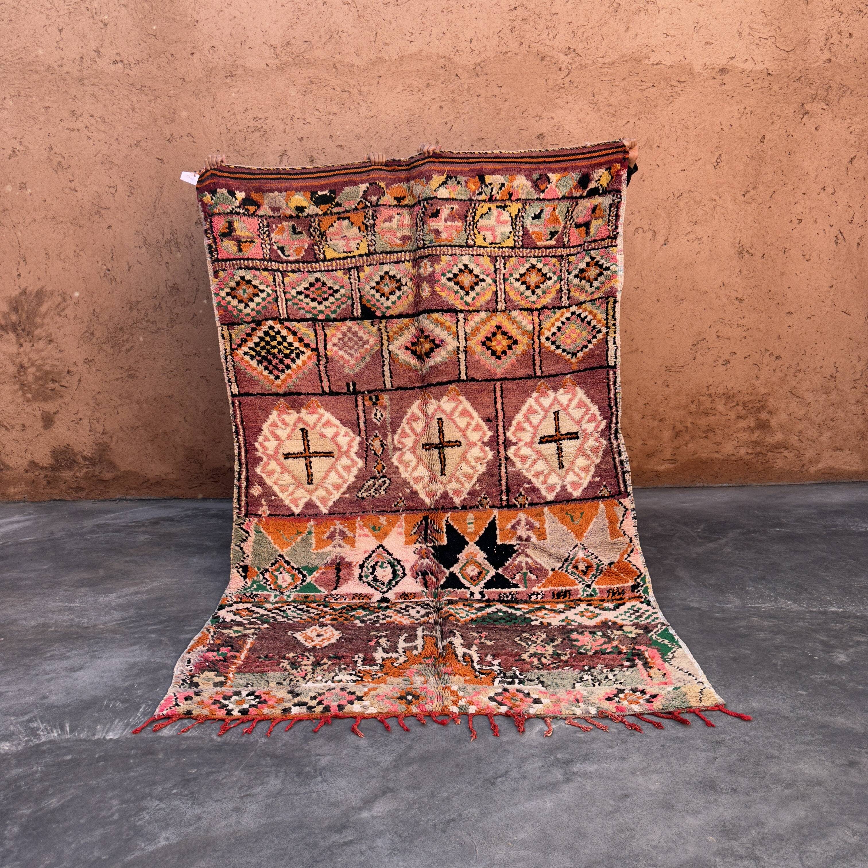 Colorful Boujad Moroccan rug - 175 x 280 cm