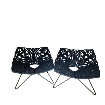 Fauteuils design Louise Campbell collector