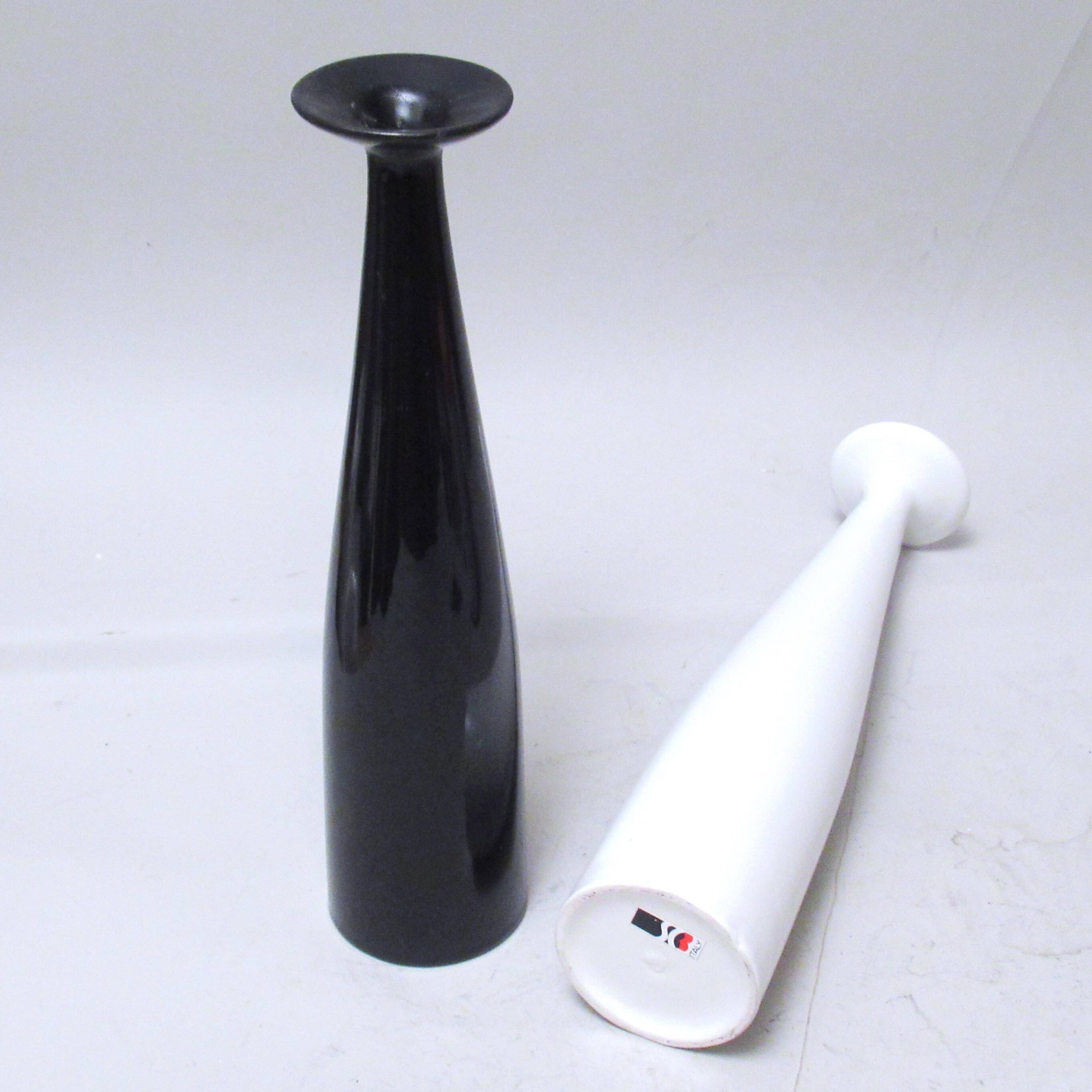 Two Italian SC3 vases from the 1960s