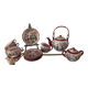 Old Japanese fine porcelain tea set