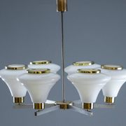 Mid-century chandelier, ceiling light by Josef Hurka, 1960s