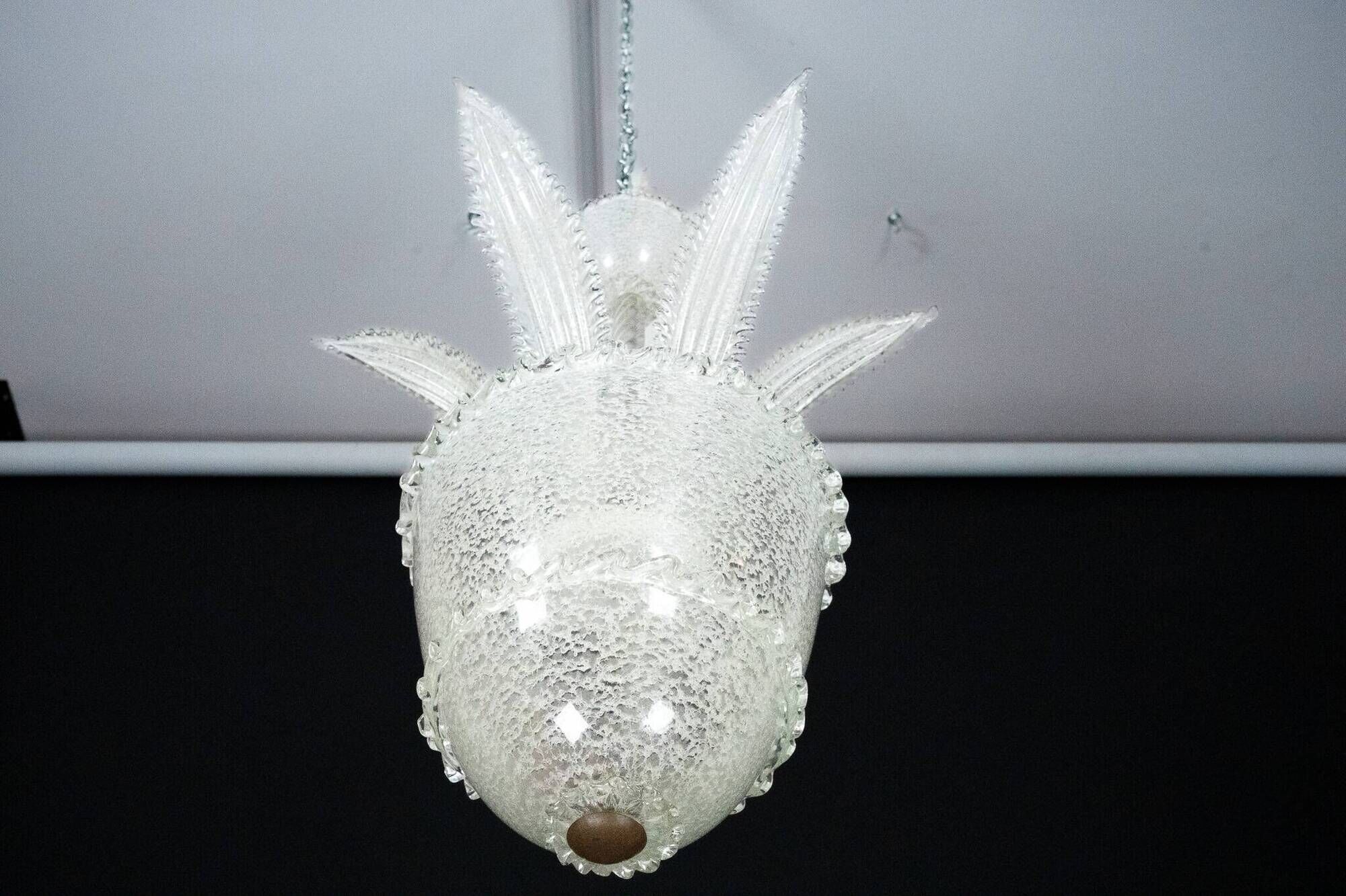 Vintage Italian Murano Glass Chandelier from the 1930s