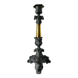 Brass spelter candle holder