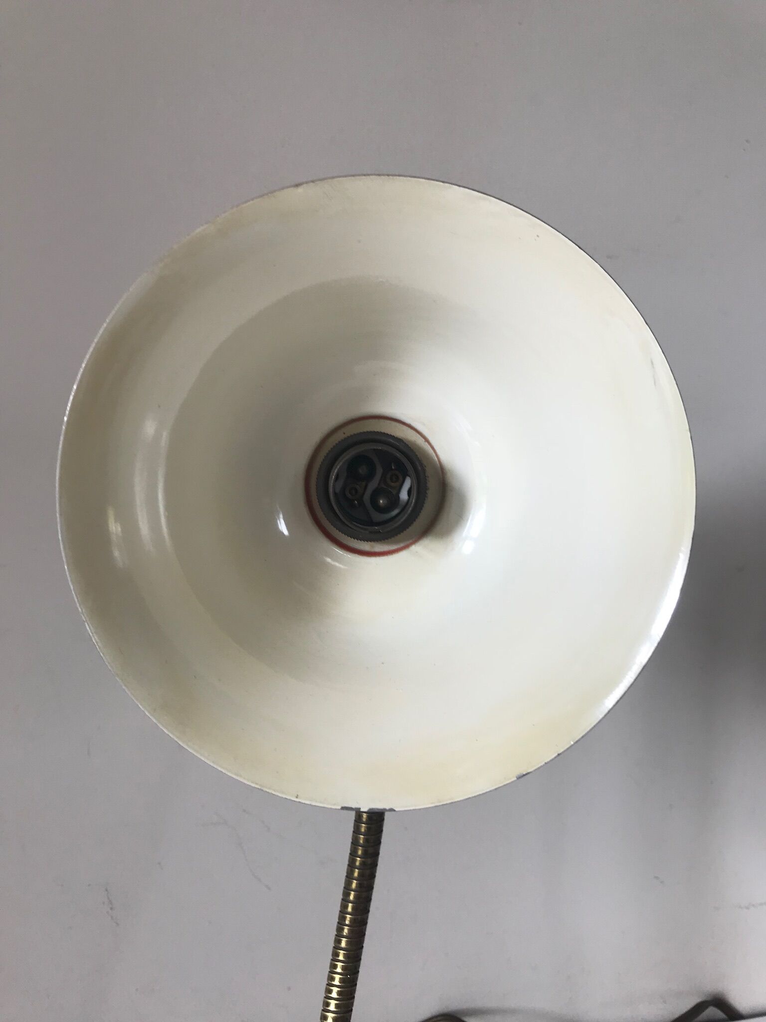 Lamp base marble vintage 60