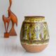 Mid-century modern art Danish pottery vase by Michael Andersen, 1960s