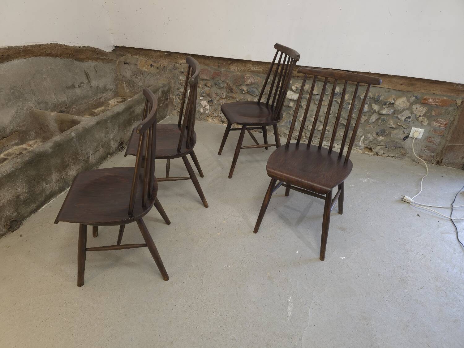 4 Fanett SWR Ilmari Tapiovaara chairs