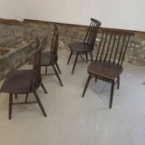 4 chaises Fanett SWR Ilmari Tapiovaara
