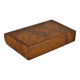 Cigarette box in thuya burl