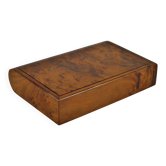 Cigarette box in thuya burl