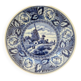 Delfts earthenware soup plate by Boch for Royal Sphinx