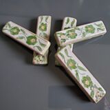 Set of 5 ceramic knife holders