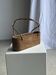 Small oval basket with long handles, traditional Indonesian L28xH10