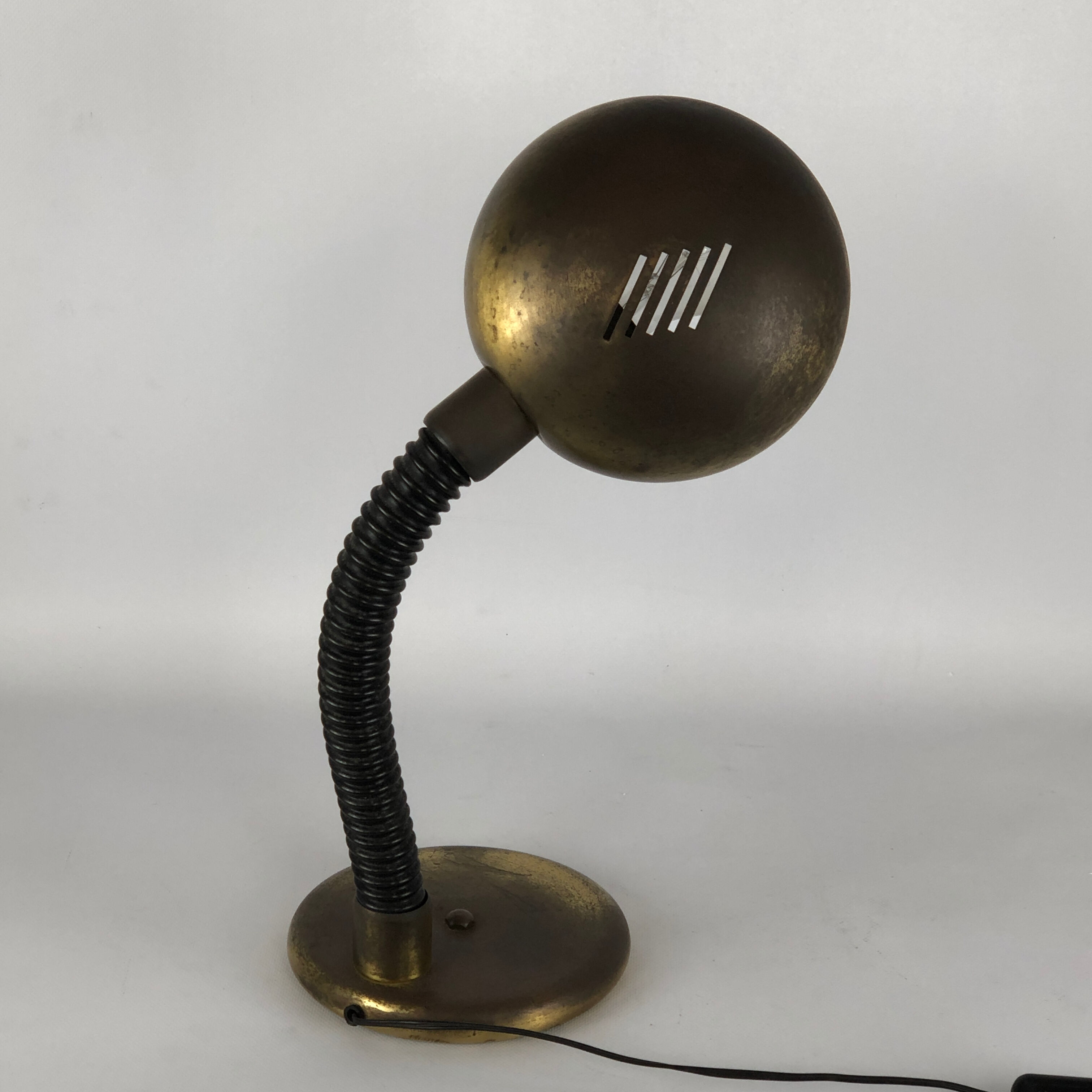 Vintage Targetti metal table lamp