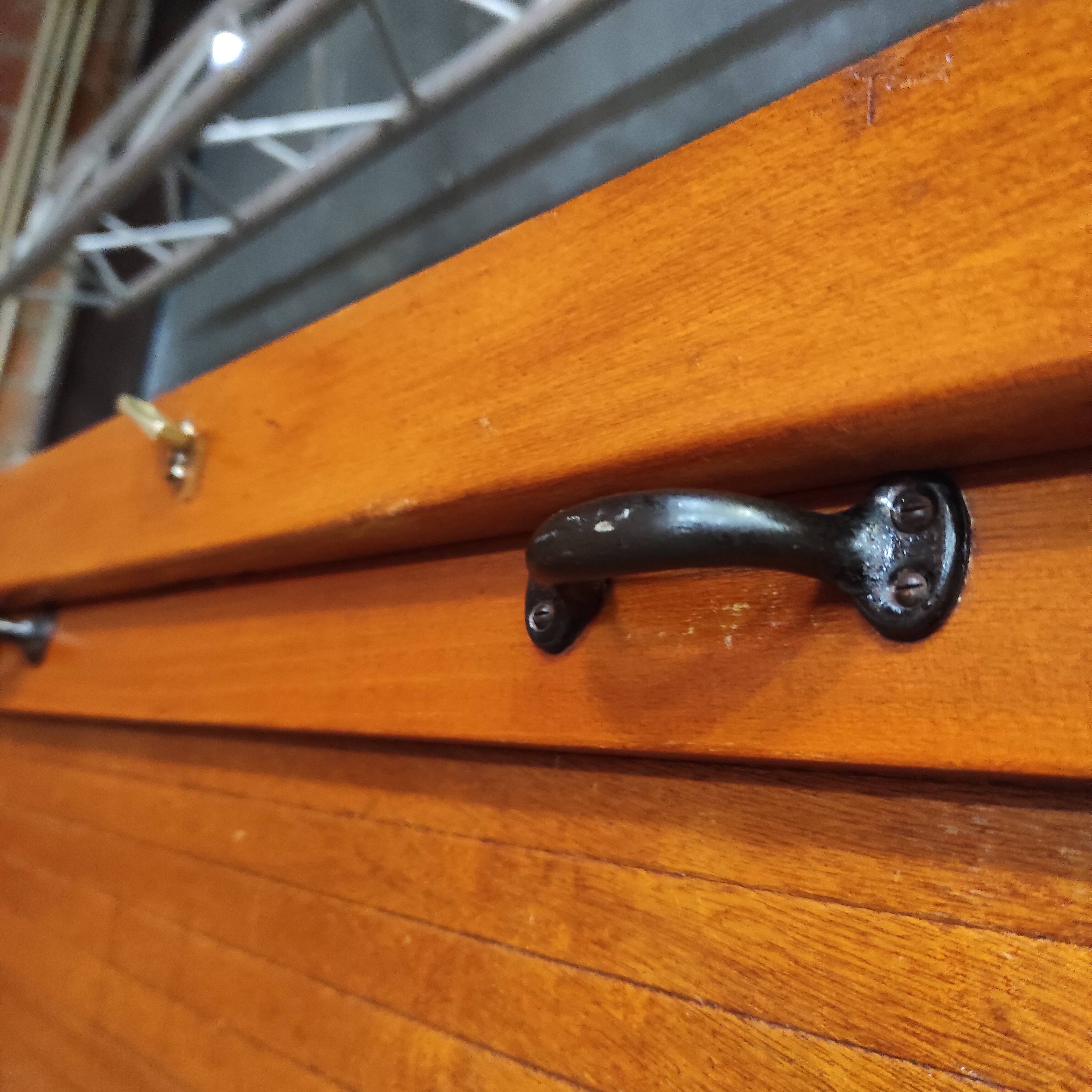 Vintage Roll-Top Cabinet | Optician’s Storage Unit  | Drawers Chest