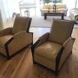 Pair of stone cart chairs MCDE edition
