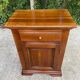 Vintage chest of drawers in solid oak wood Louis Philippe 20th century