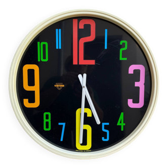 Large Memphis clock signed Virginio