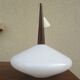 Suspension lustre scandinave opaline  vintage