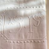 Jp linen monogram sheet