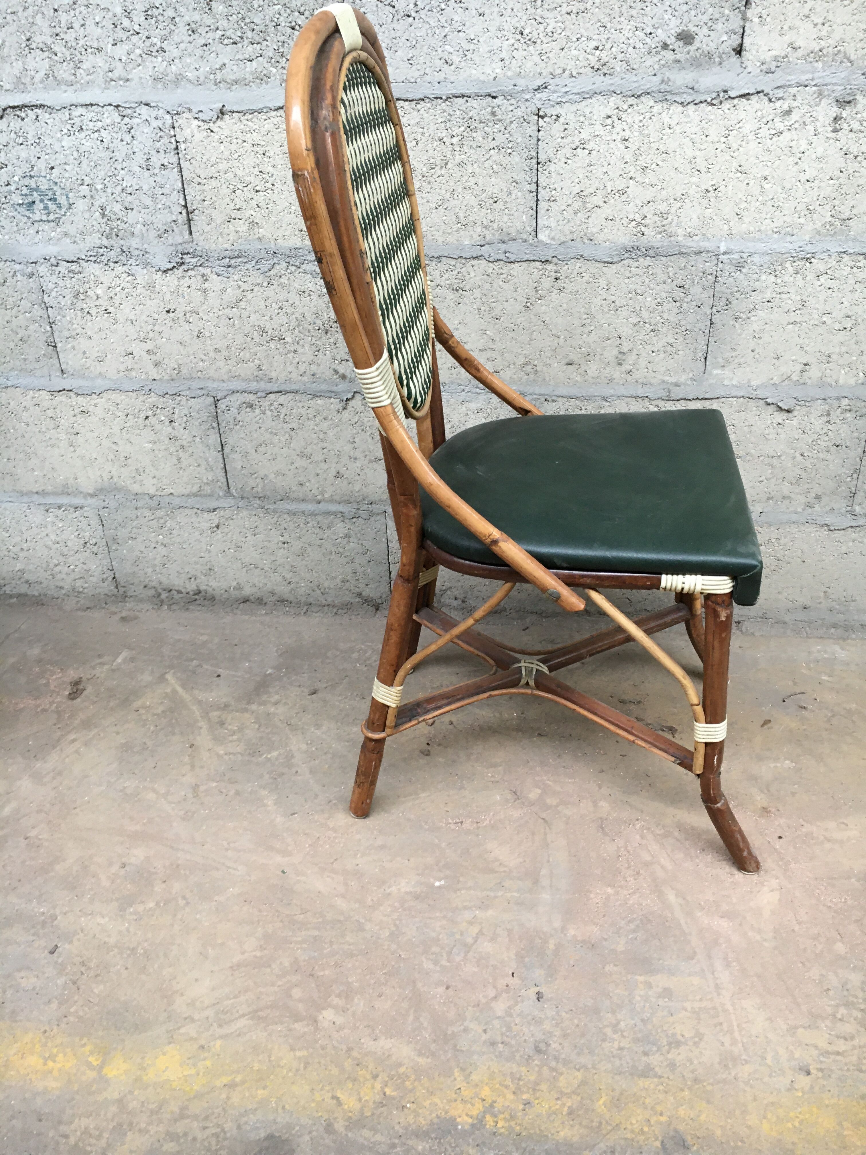 Lot of 13 parisian bistro chairs