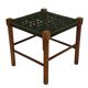Vintage Stool Danish Papercord Rope Stool Mid Century
