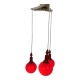 Lampe Cascade plafonnier design années 1970
