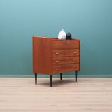 Teak dressing table, Scandinavian design, 1960s, manufactured by SW Finland