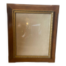 Wood and gilding frame