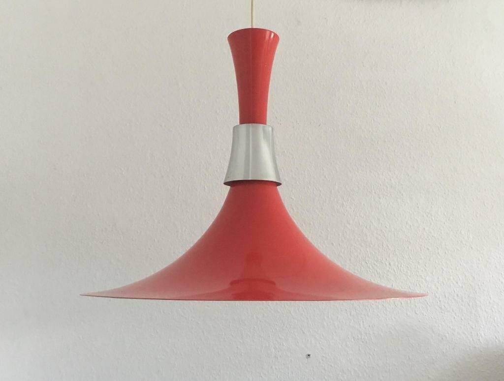 Vintage Danish suspension by Bent Nordsted for Lyskaer, 1970s.