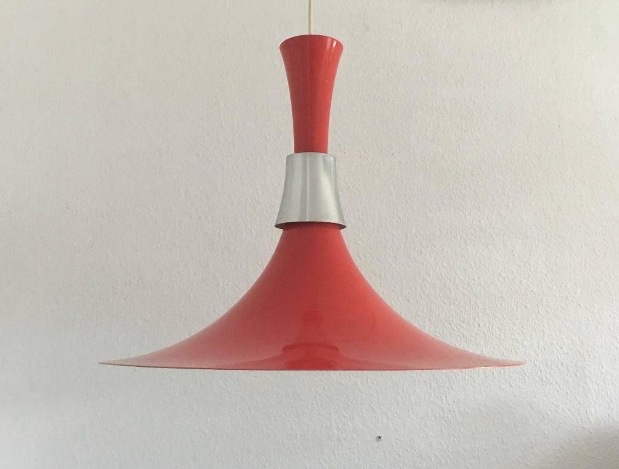 Vintage Danish suspension by Bent Nordsted for Lyskaer, 1970s.