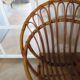 Fauteuils en rotin pour enfants, années 80