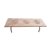 Long low table or bench