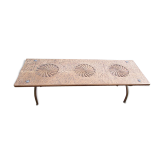 Table basse longue ou banc