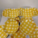 12 assiettes Creuses digoin Sarreguemines