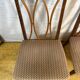 Mid century retro vintage teak and cloth dining chairs by GPlan 1970