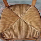 Twentieth straw beech chairs