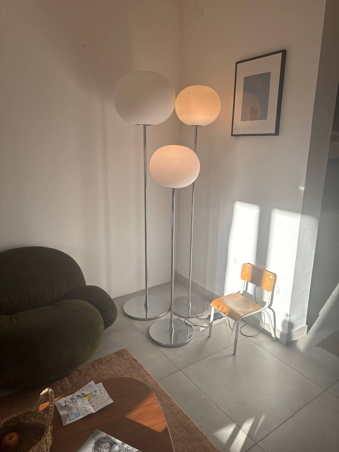 GLO BALL family FLOS floor lamps