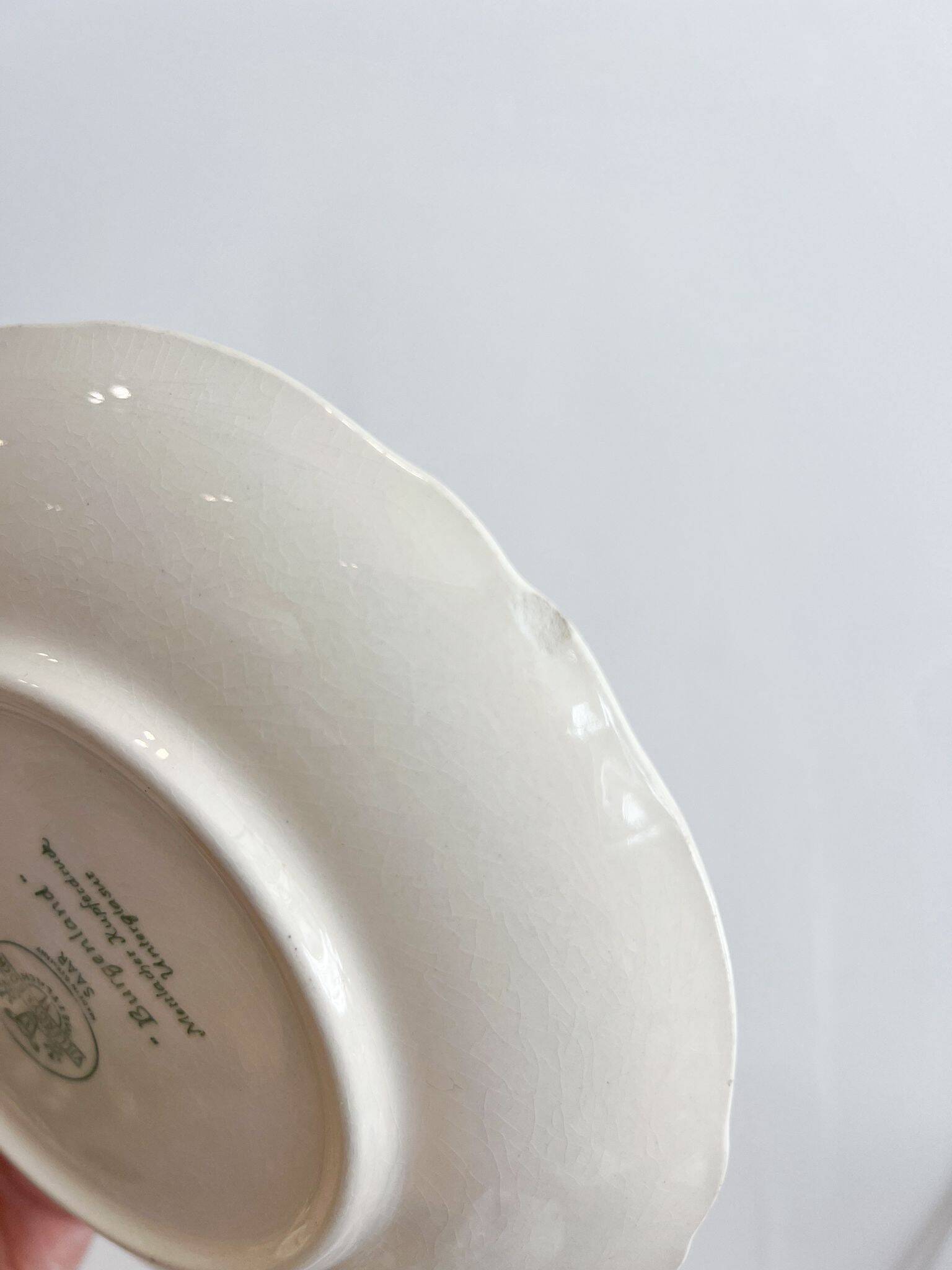 5 vintage Villeroy & Boch saucers