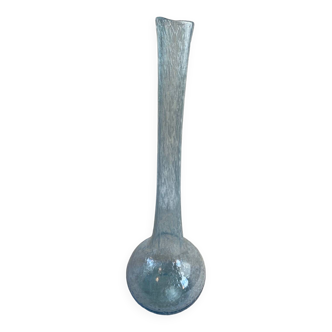 Vase soliflore verre bullé Biot