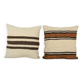 Suite de 2 housses de coussin