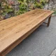 Old farmhouse table in oak, 18th century – Auvergne, France
