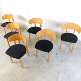 Chaises de salle à manger vintage Ikea par Niels Gammelgaard, 1990
