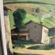 Old table landscape signed Franc Bal (1876-1960)