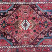Antique Persian thick wool rug hand knotted 140 x 224 cm