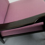 1960s armchair in violet